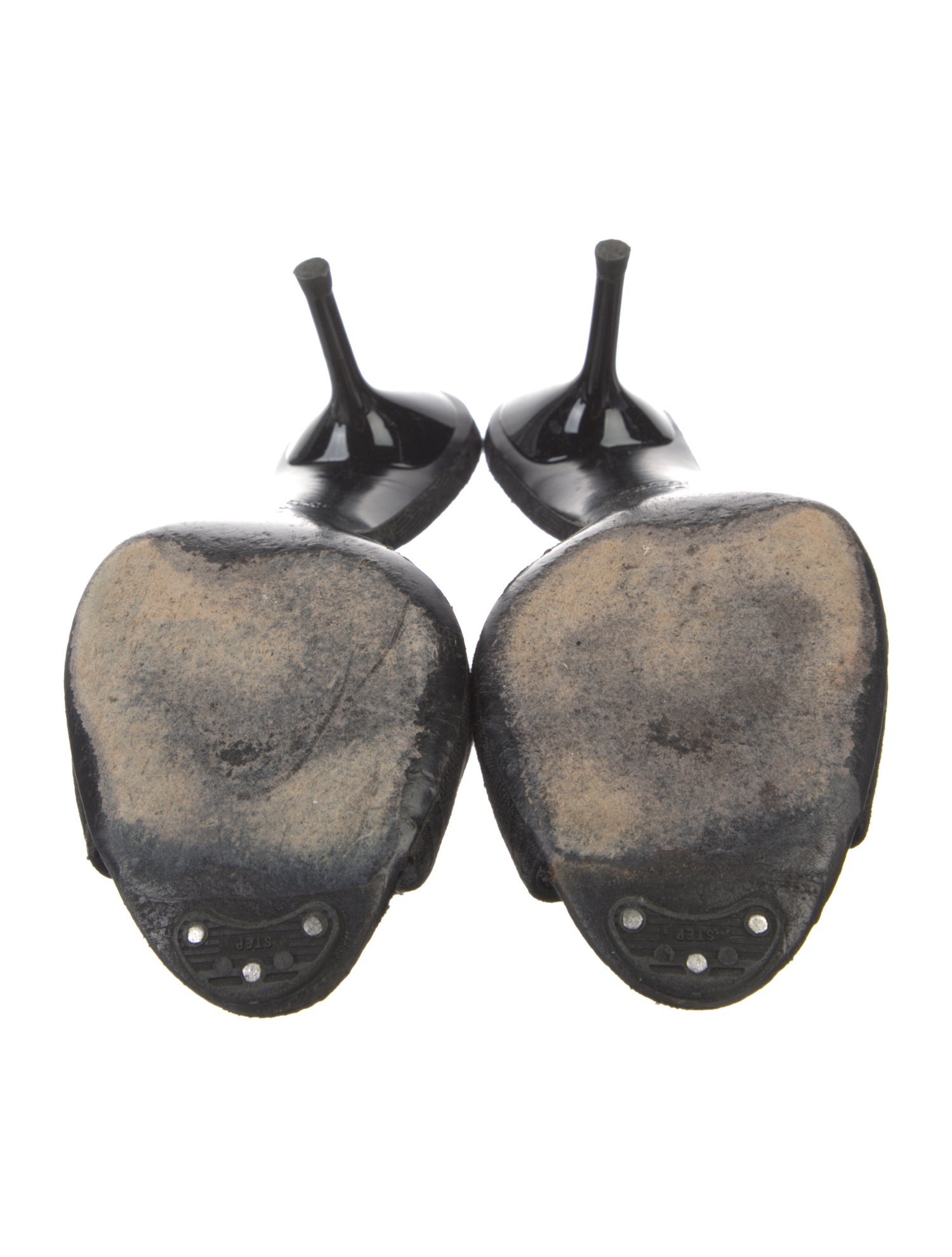 Gucci Horsebit Accent Canvas Slides