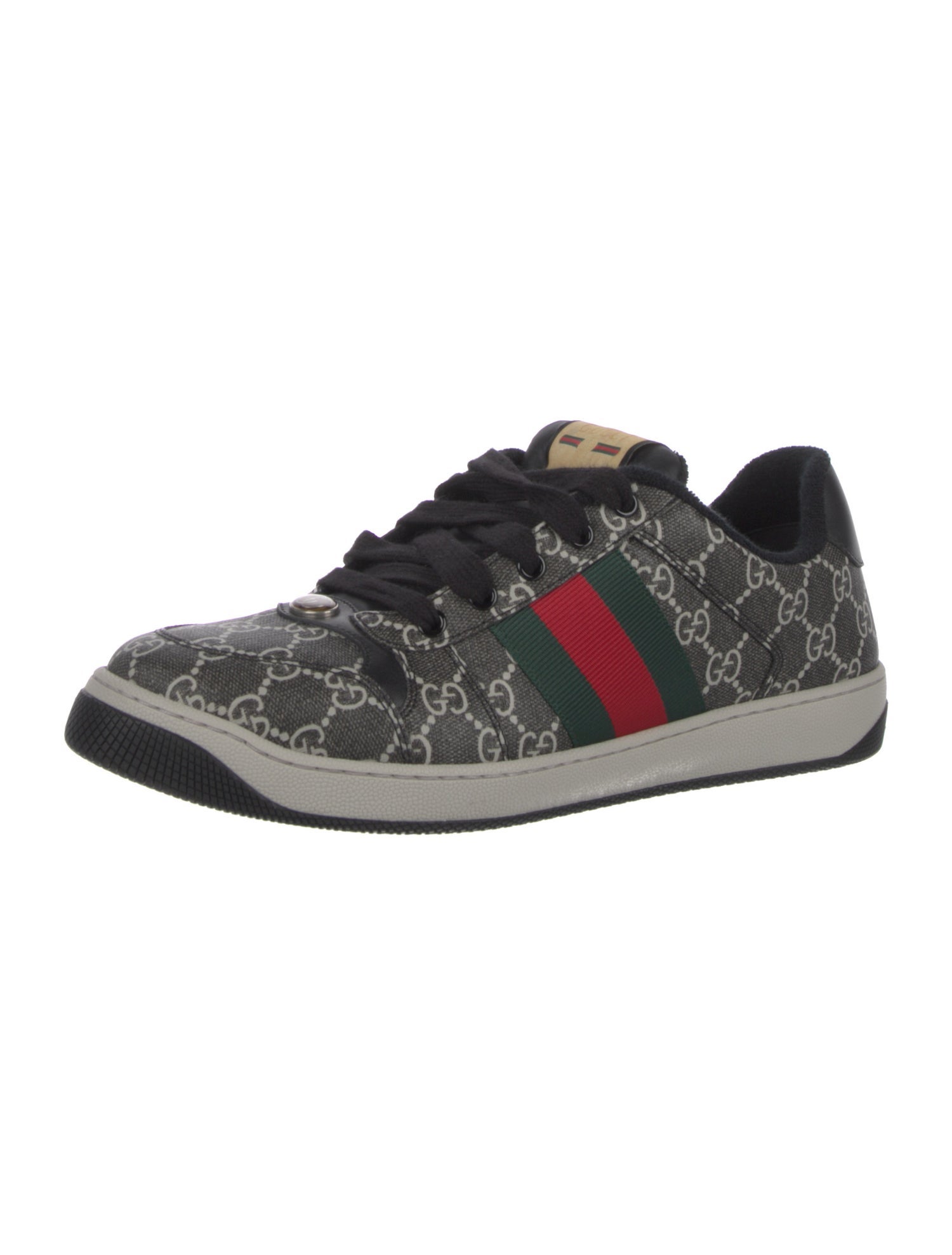 Gucci GG Supreme Grosgrain Trim Sneakers