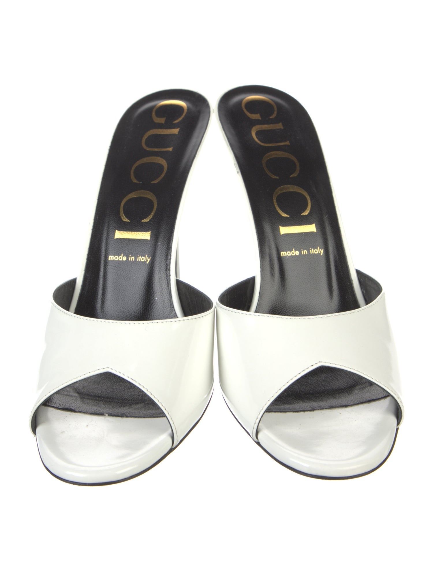 Gucci Leather Slides