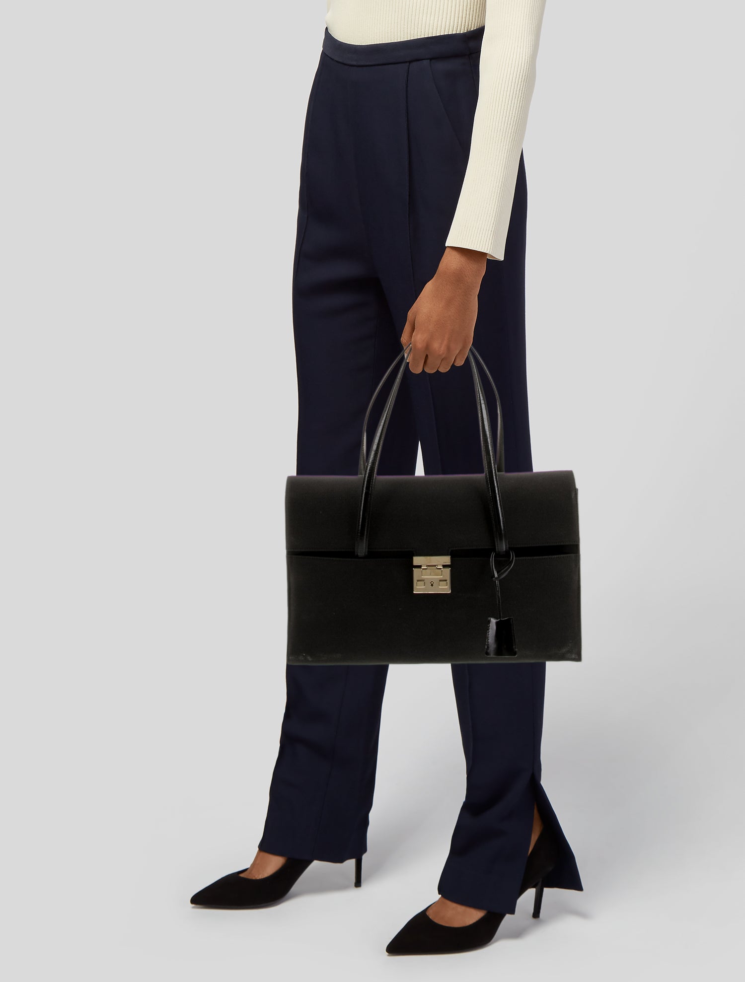 Gucci Canvas Shoulder Bag Vintage