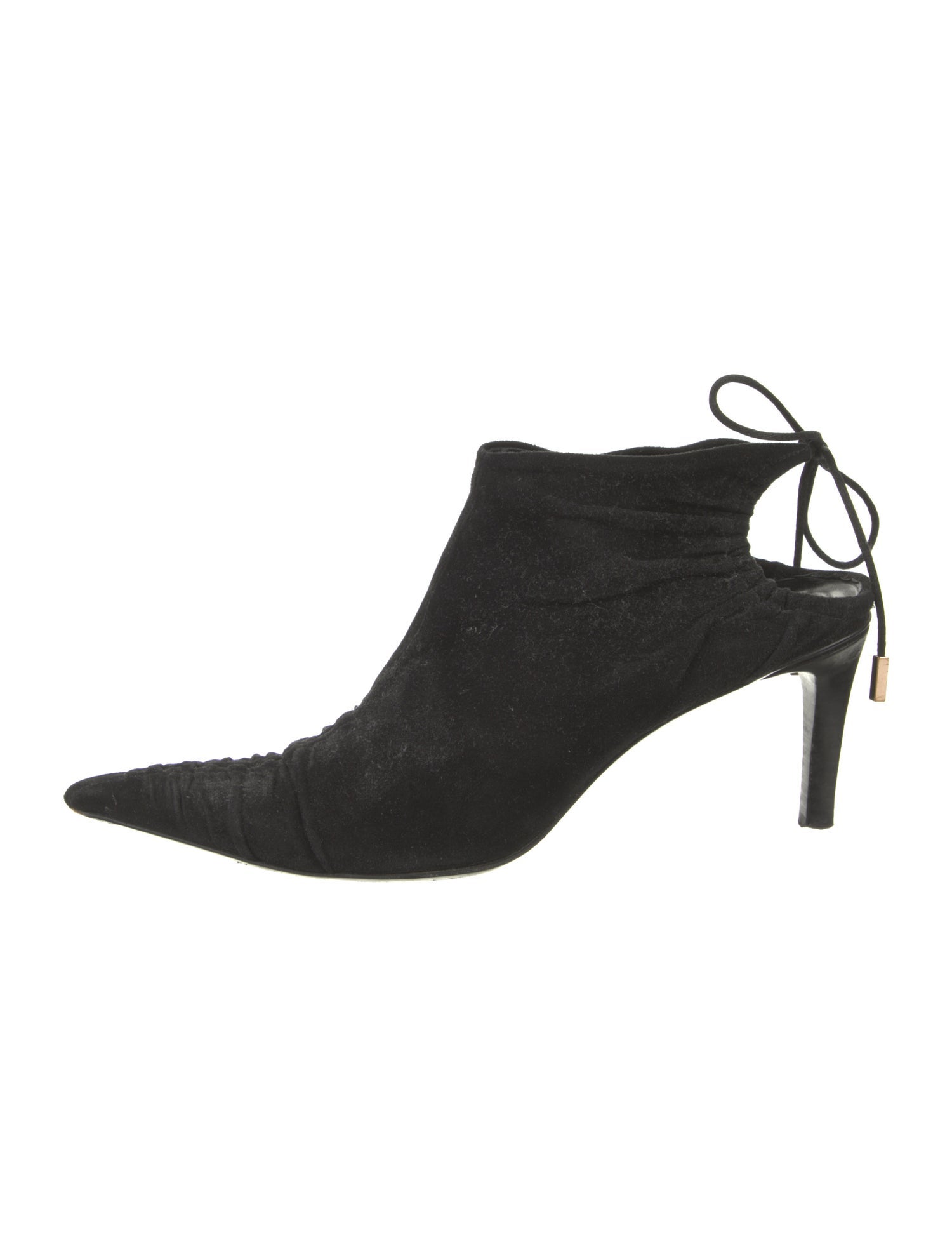 Gucci Suede Slingback Pumps