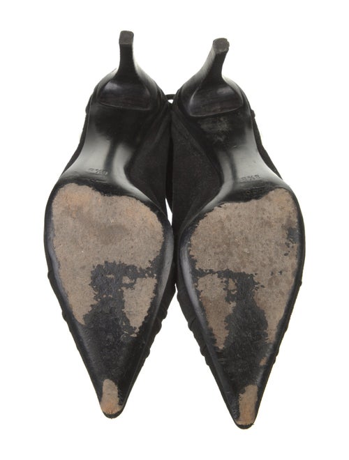 Gucci Suede Slingback Pumps