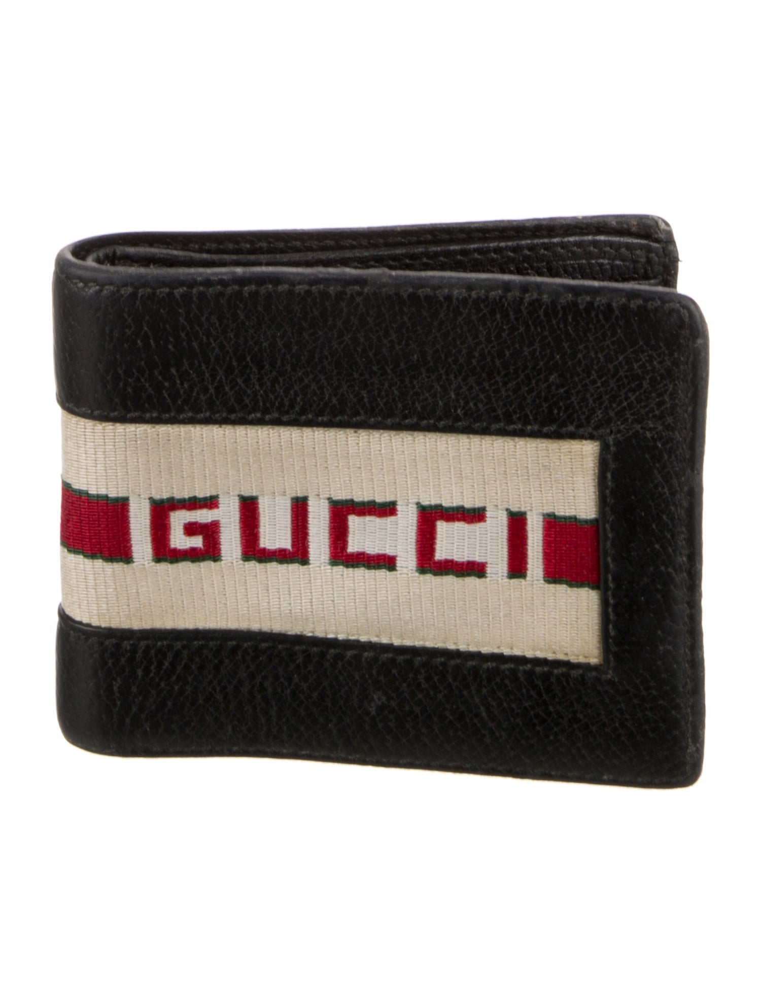 Gucci Leather Printed Bifold Wallet