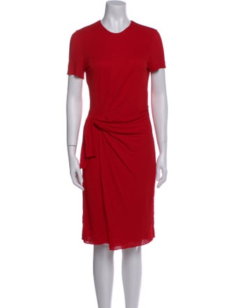 Gucci Crew Neck Midi Length Dress