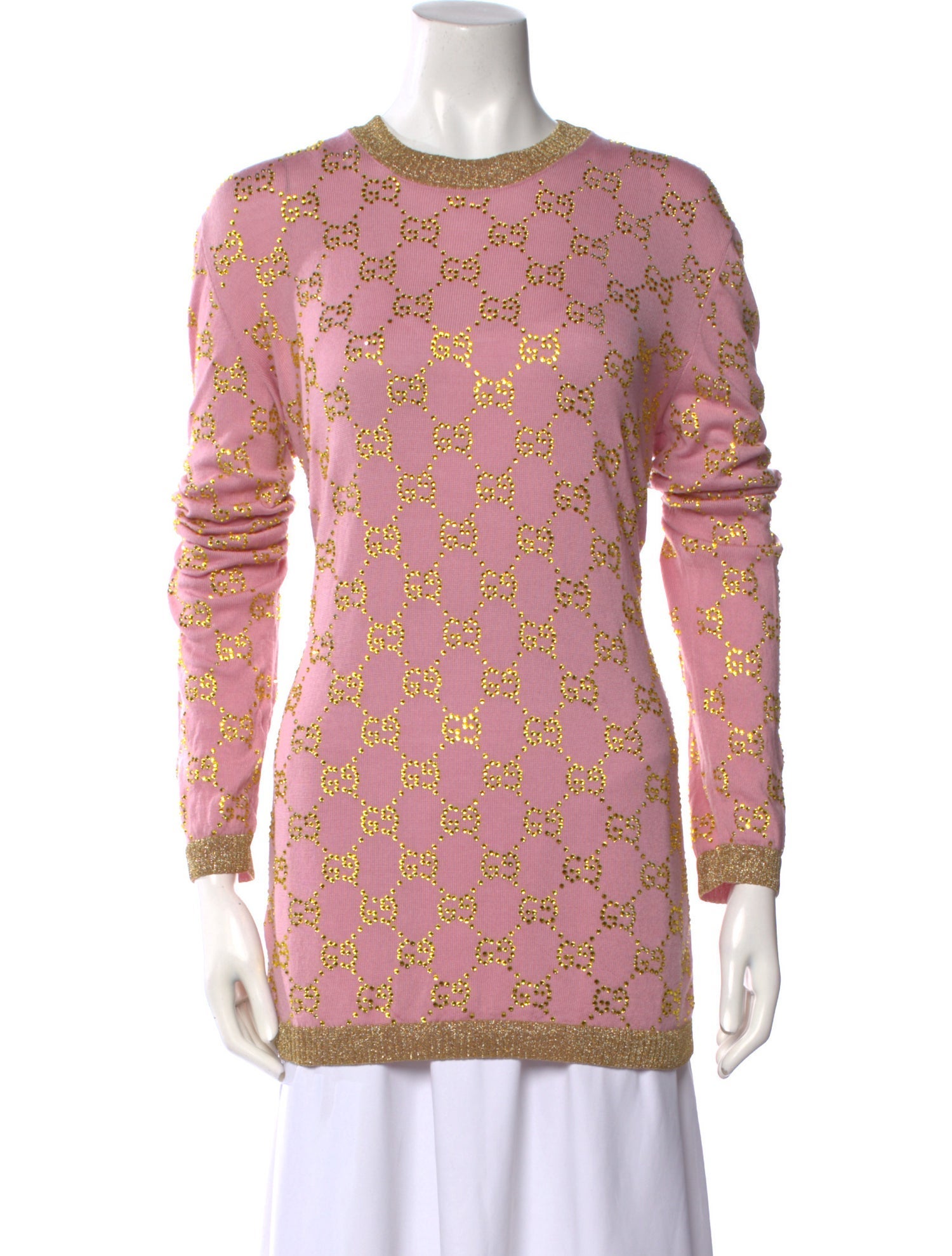 Gucci Wool Printed Sweater