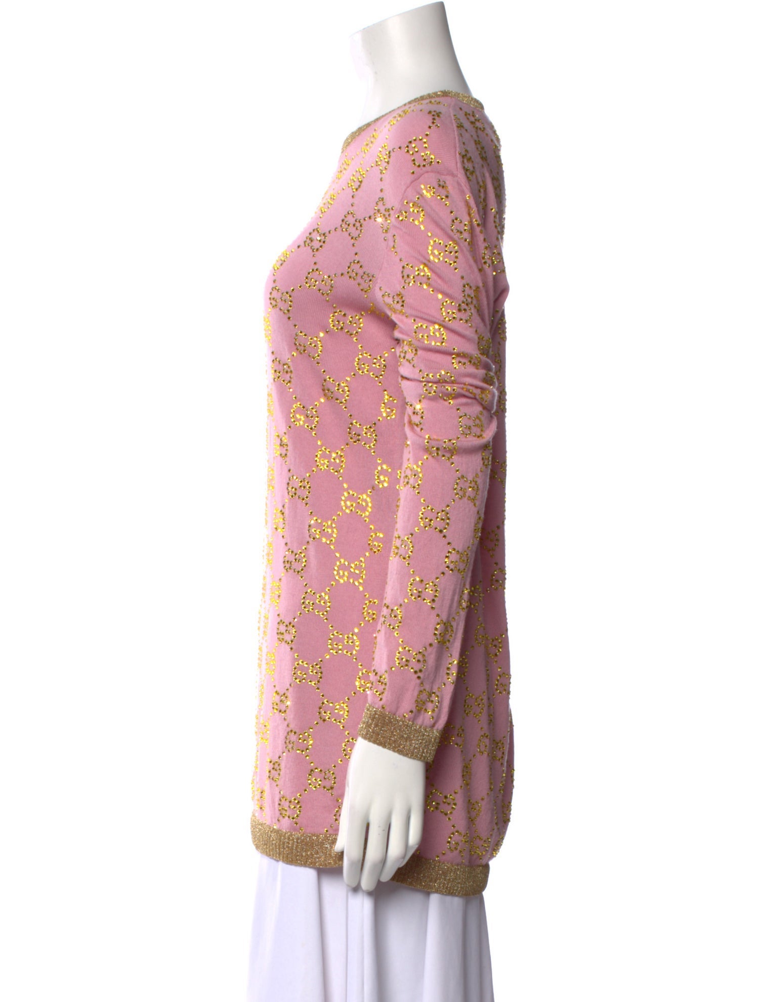 Gucci Wool Printed Sweater