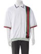Gucci GG Supreme Three-Quarter Sleeve Shirt