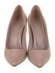 Gucci Bamboo Accent Leather Pumps