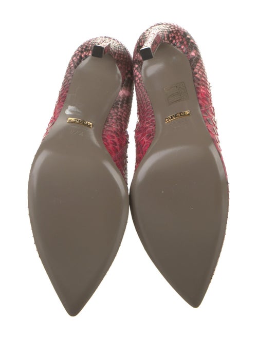 Gucci Python Animal Print Boots