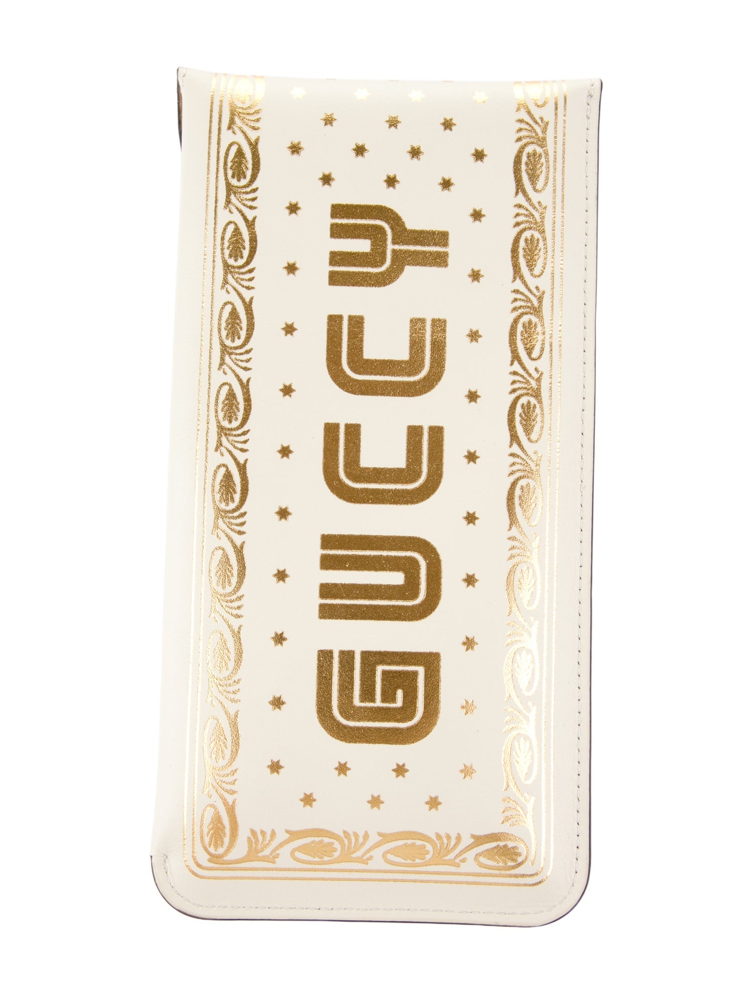 Gucci GG Leather Travel Pouch