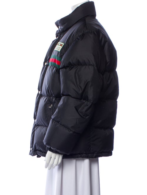 Gucci 2022 Web Accent Puffer Coat