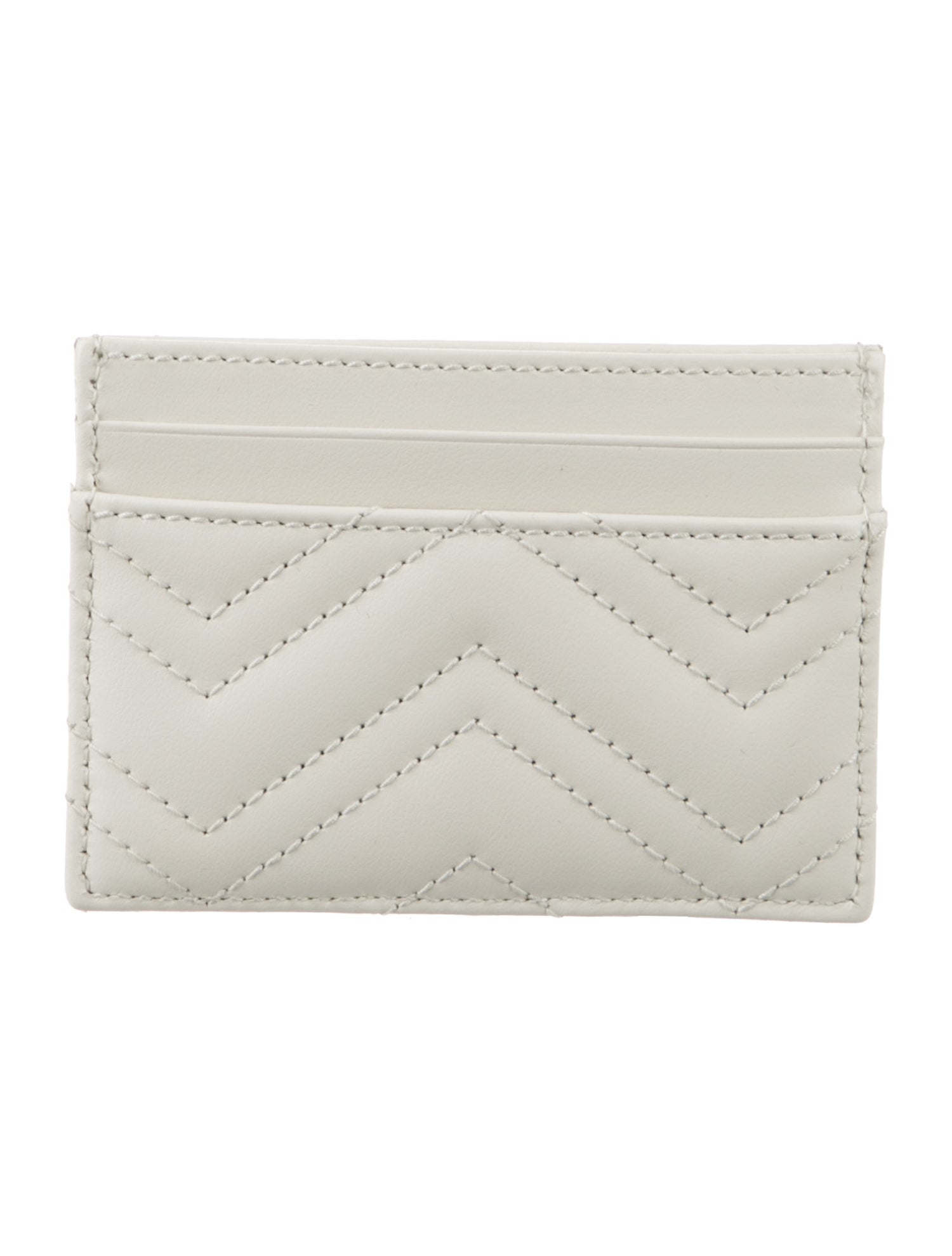 Gucci Matelasse Marmont Double G Logo Card Holder