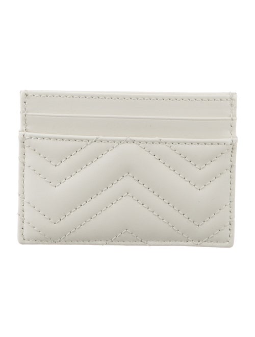 Gucci Matelasse Marmont Double G Logo Card Holder