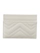 Gucci Matelasse Marmont Double G Logo Card Holder