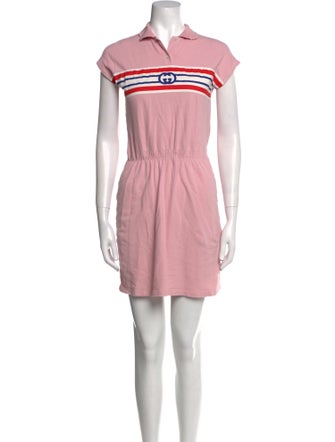 Gucci Graphic Print Mini Dress