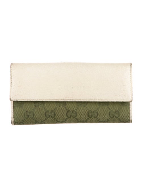 Gucci GG Canvas Canvas Continental Wallet