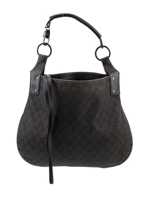 Gucci GG Denim Hobo