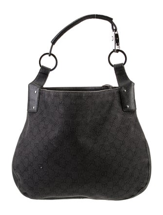 Gucci GG Denim Hobo