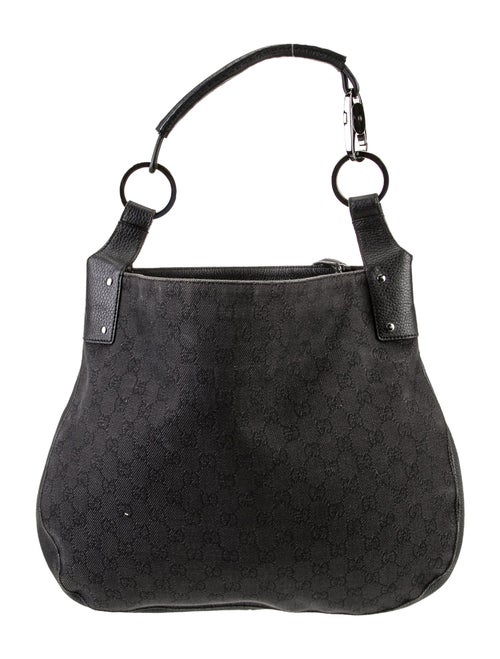 Gucci GG Denim Hobo