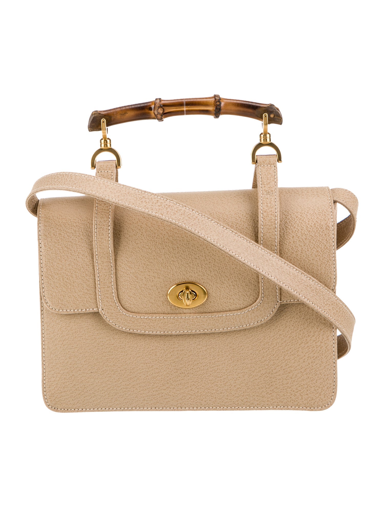 Gucci Bamboo Top Handle Bag Vintage
