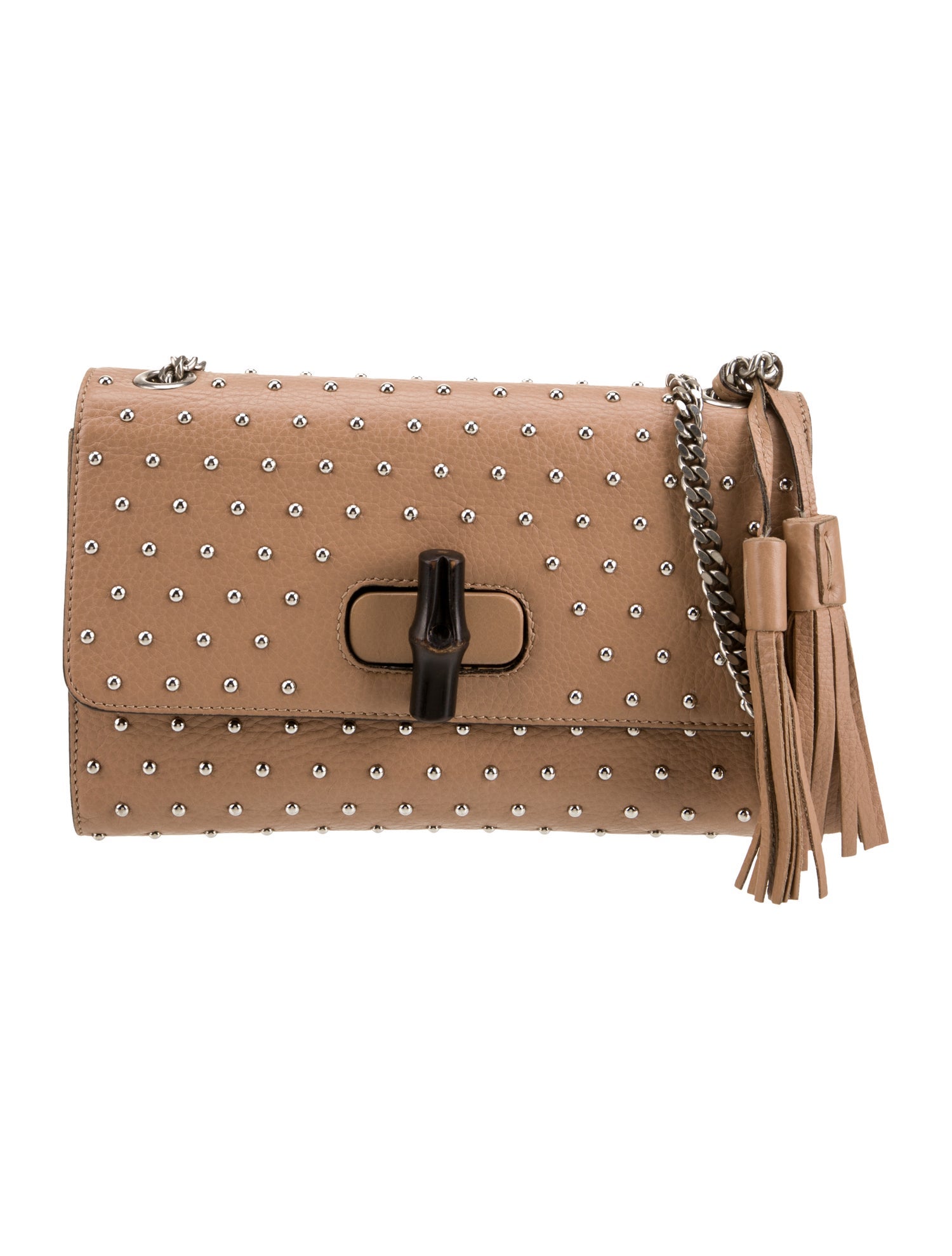 Gucci Leather Miss Bamboo Medium