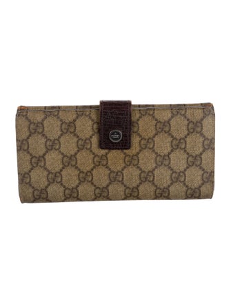 Gucci GG Supreme French Purse