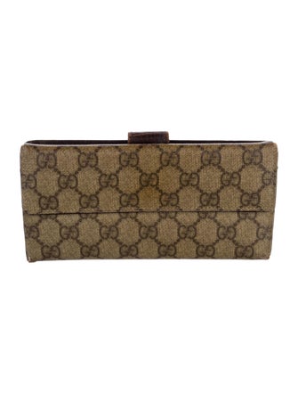 Gucci GG Supreme French Purse