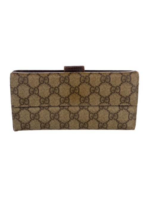 Gucci GG Supreme French Purse