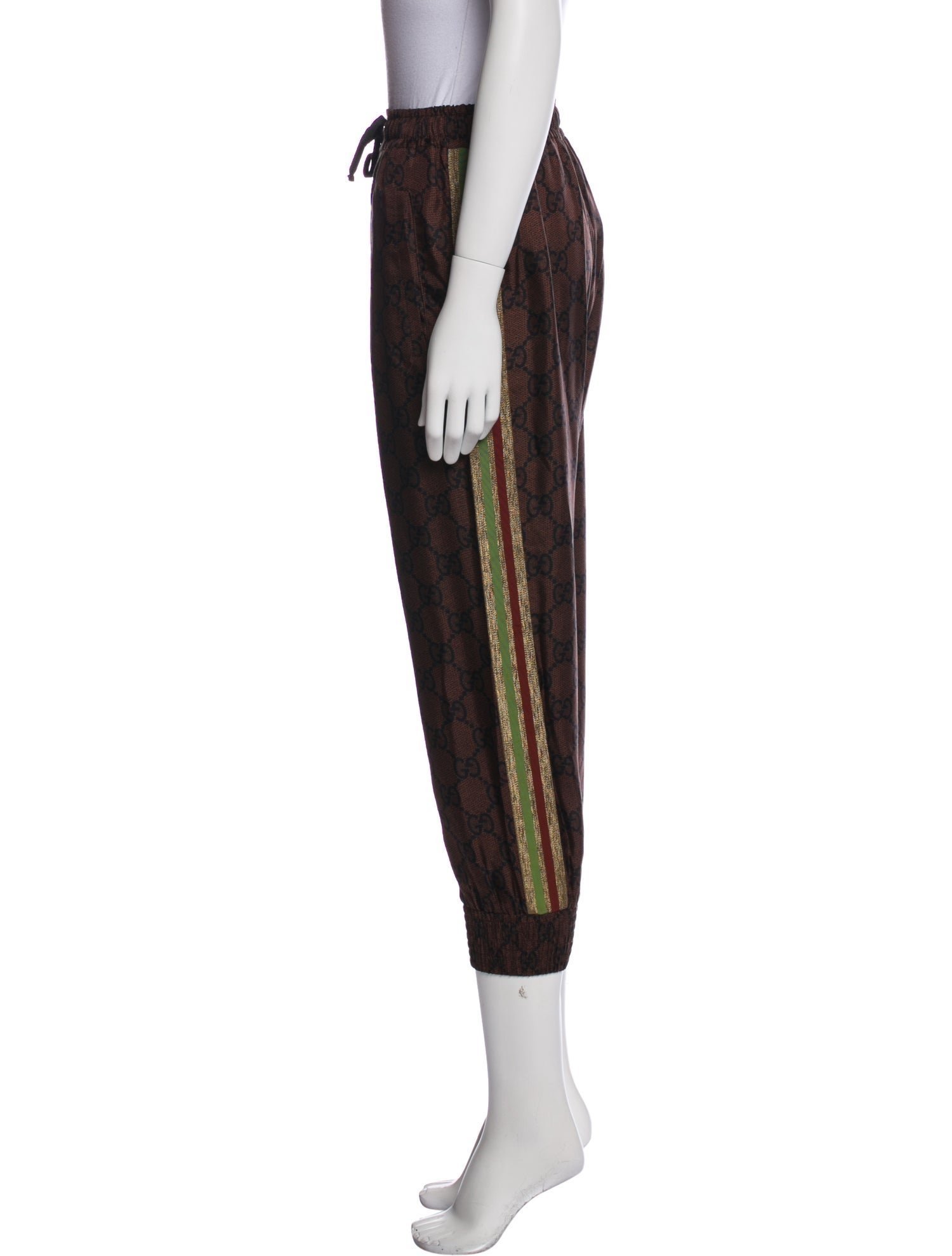 Gucci Silk Skinny Leg Pants