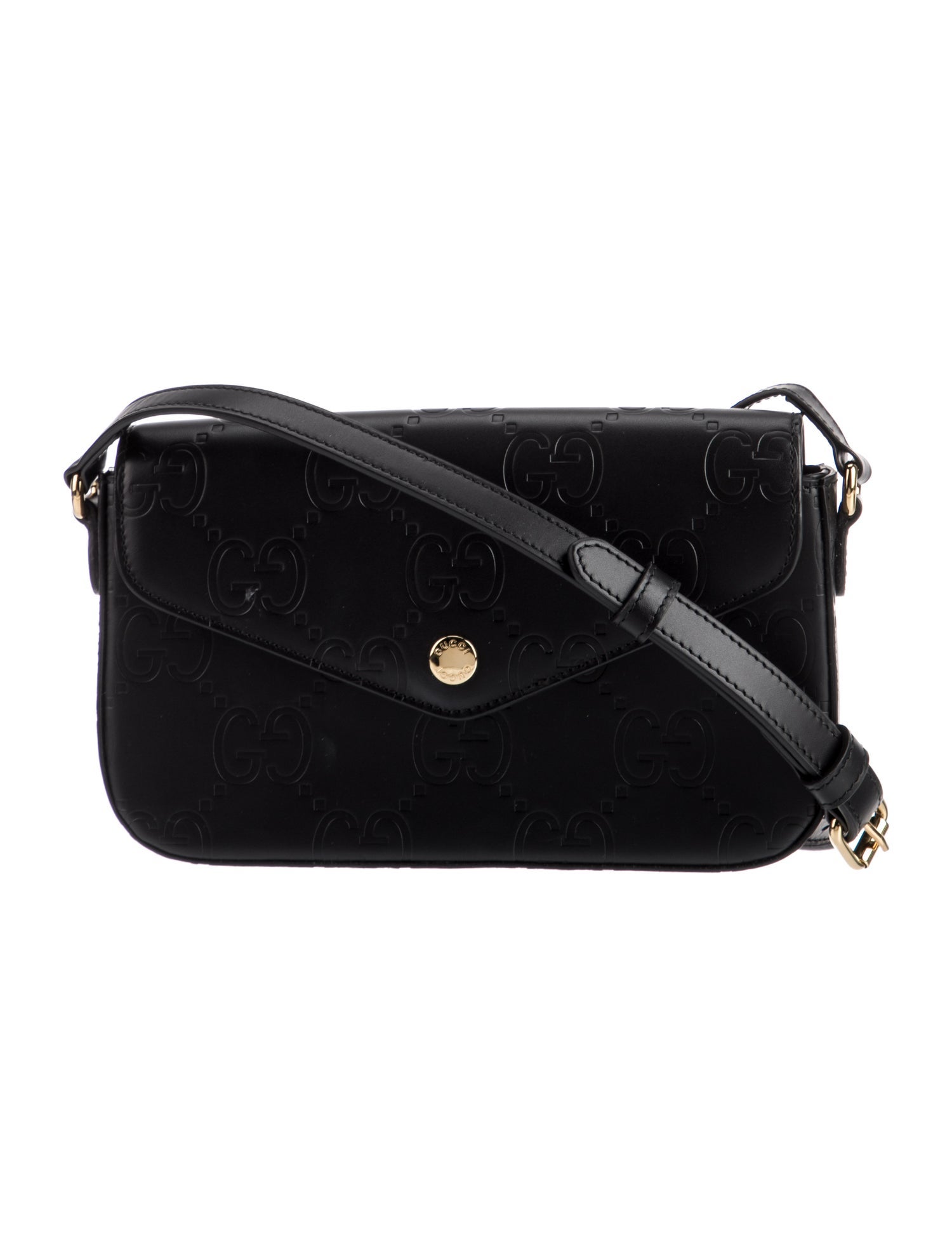 Gucci GG Embossed Crossbody Bag Super Mini