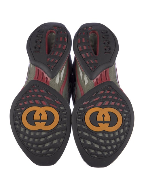 Gucci Interlocking G Logo Suede Athletic Sneakers