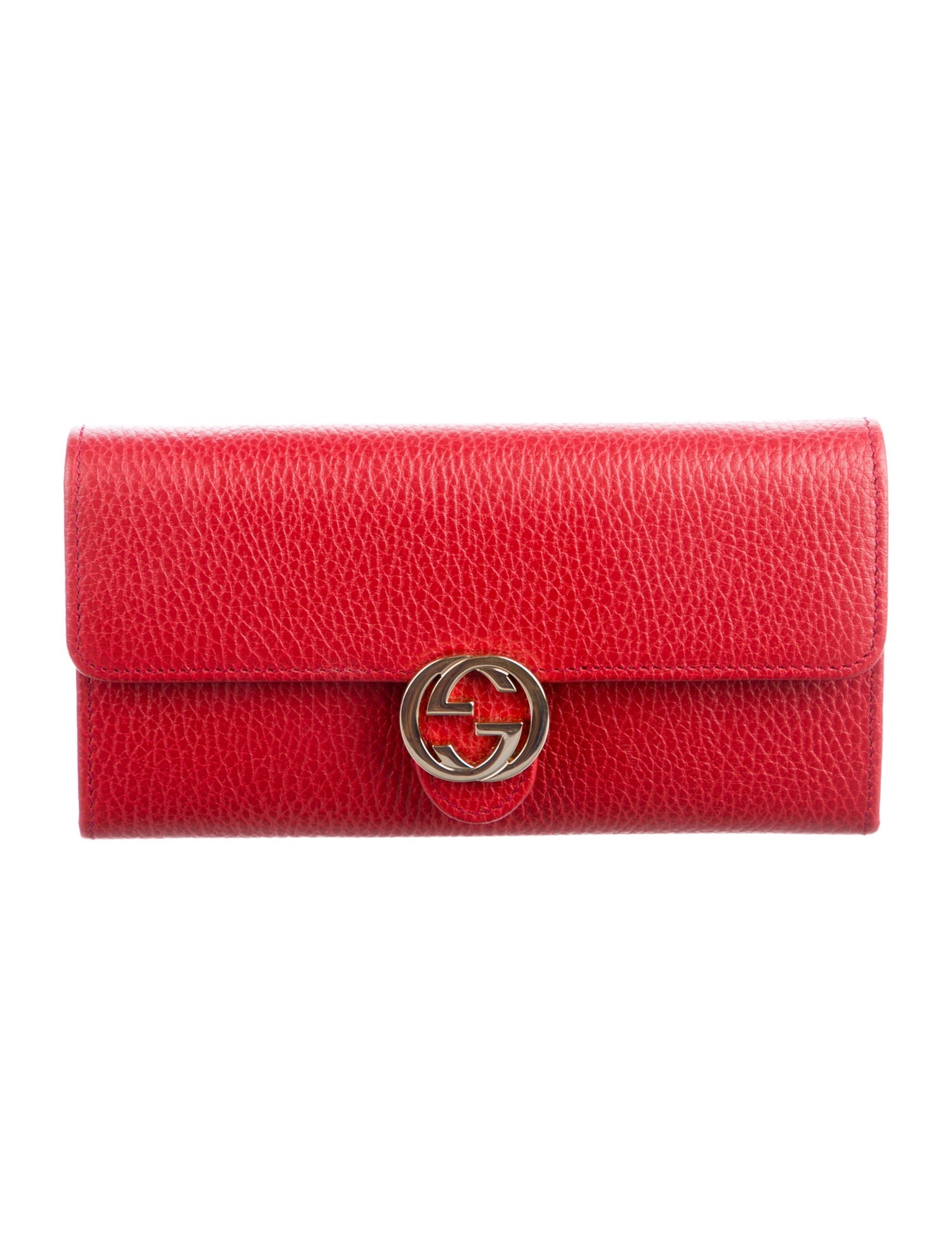 Gucci Late 2000's - Early 2010's Dollar Continental Wallet