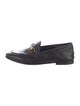 Gucci Horsebit Accent Leather Loafers
