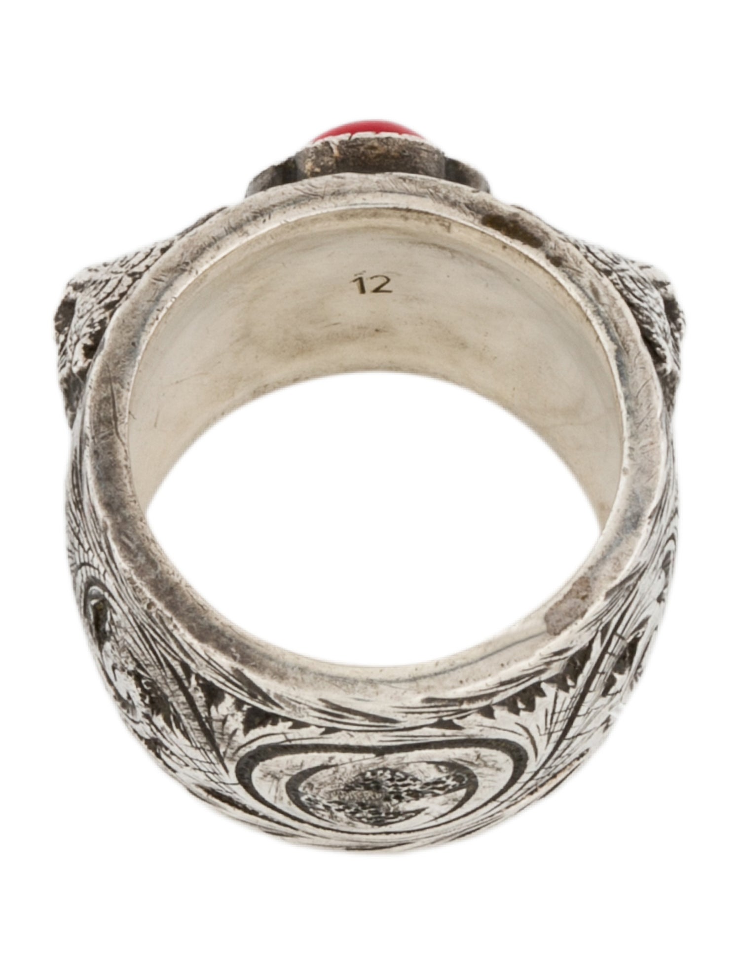 Gucci Resin Feline Garden Ring