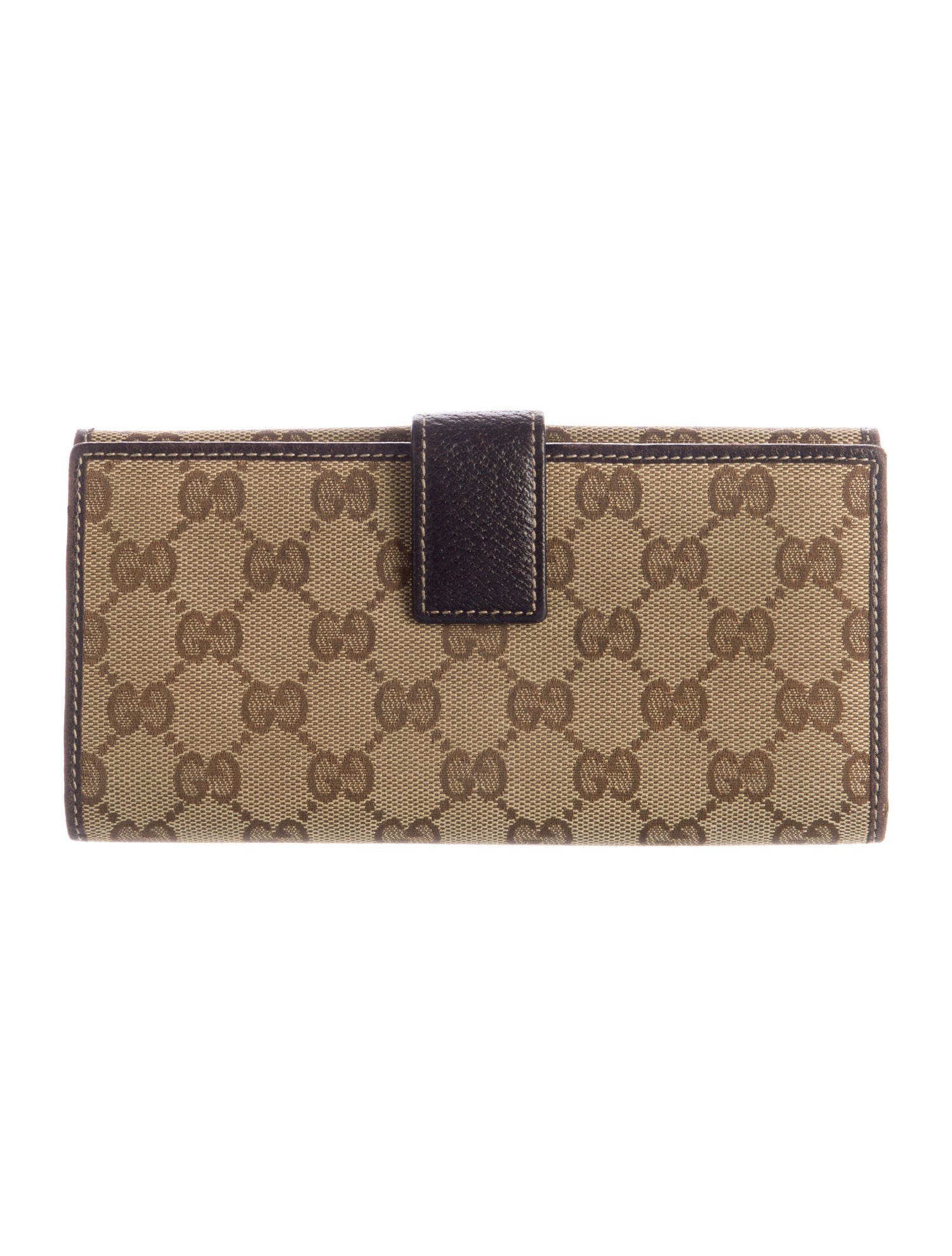 Gucci Flora Print Canvas Continental Wallet