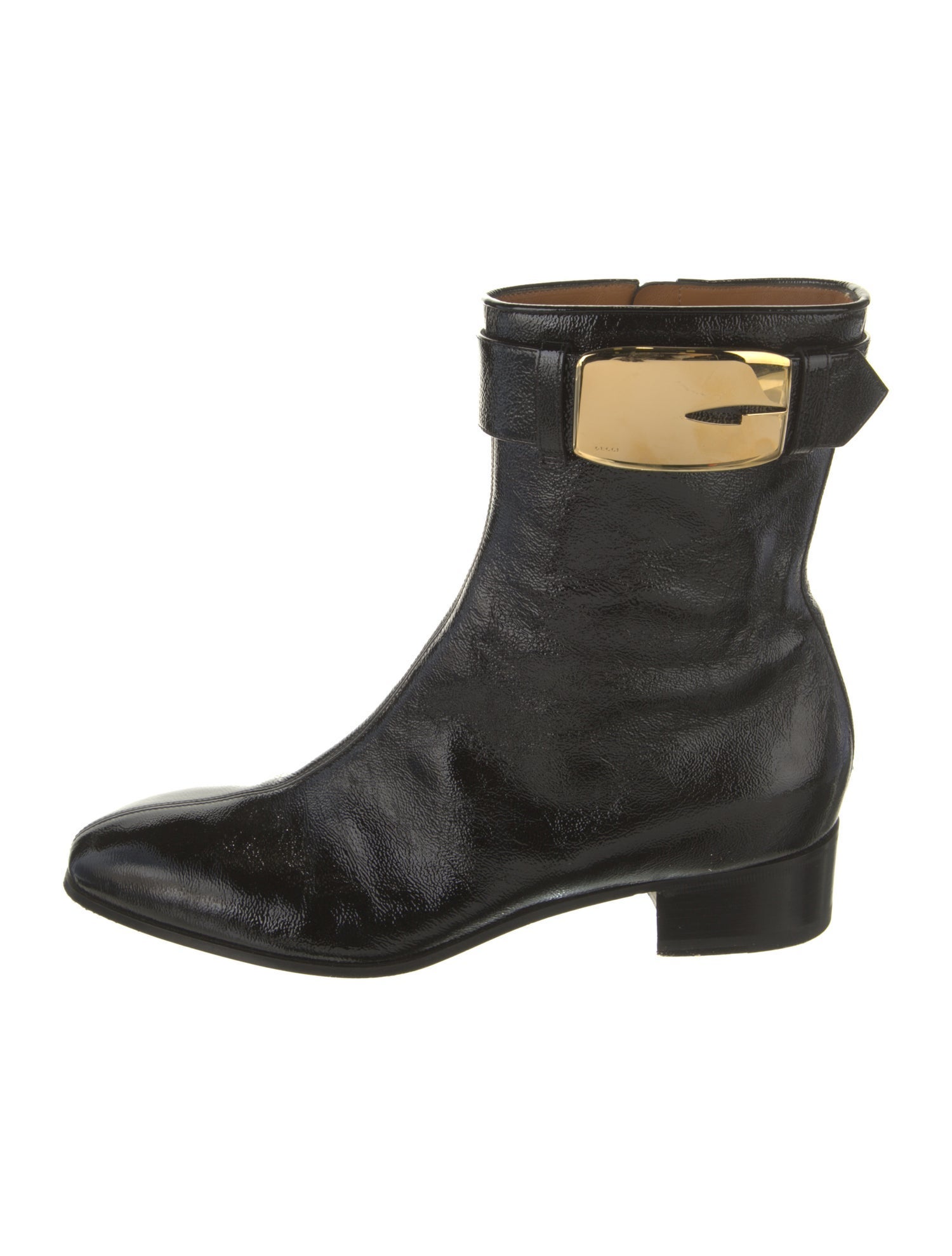 Gucci Patent Leather Boots