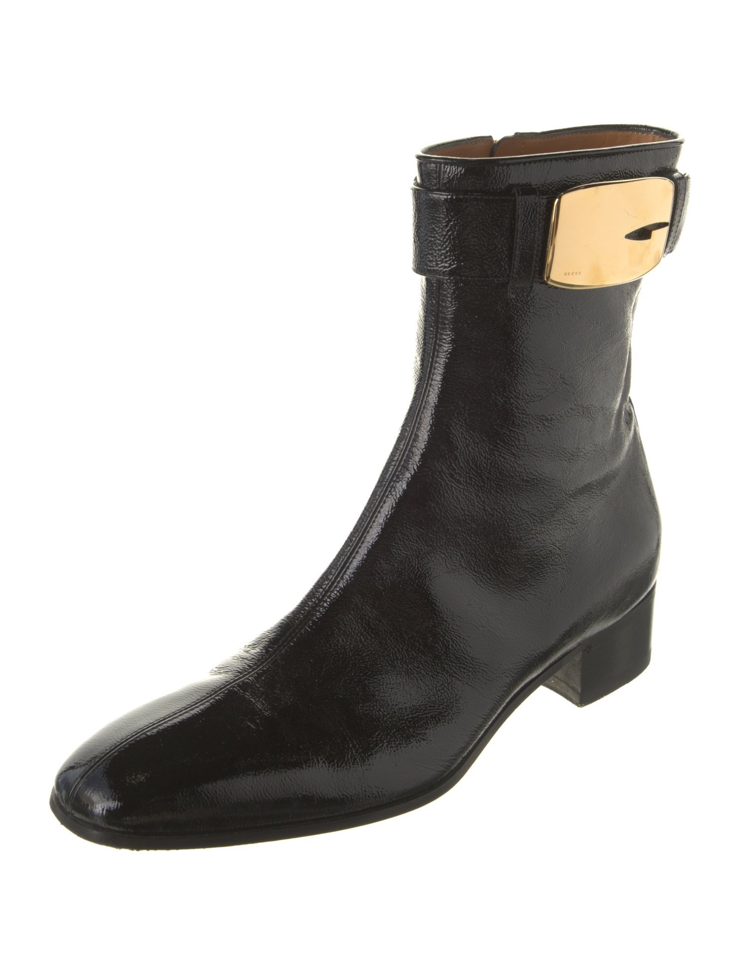 Gucci Patent Leather Boots
