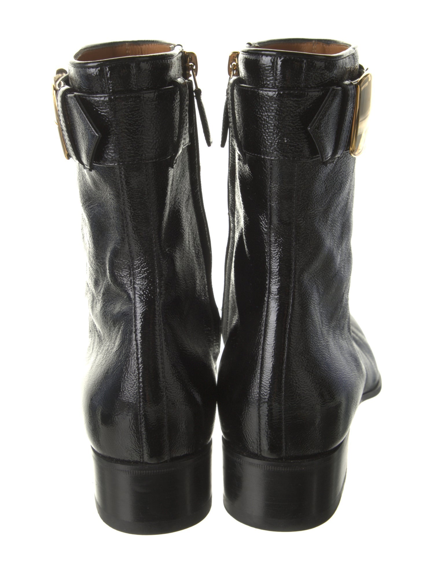 Gucci Patent Leather Boots