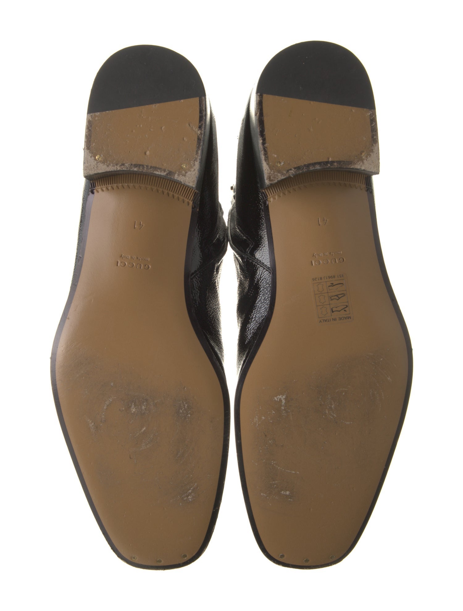 Gucci Patent Leather Boots