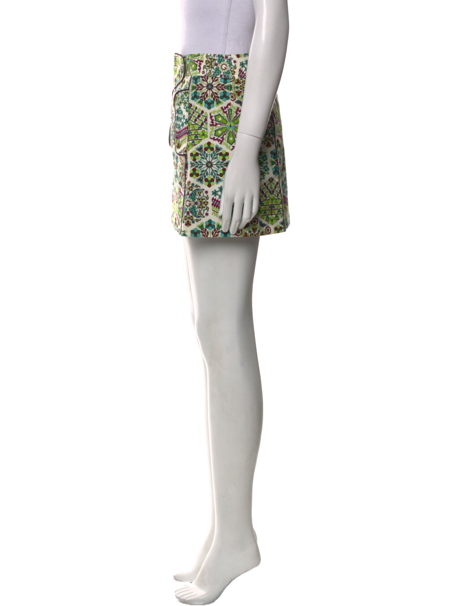 Gucci Printed Mini Skirt