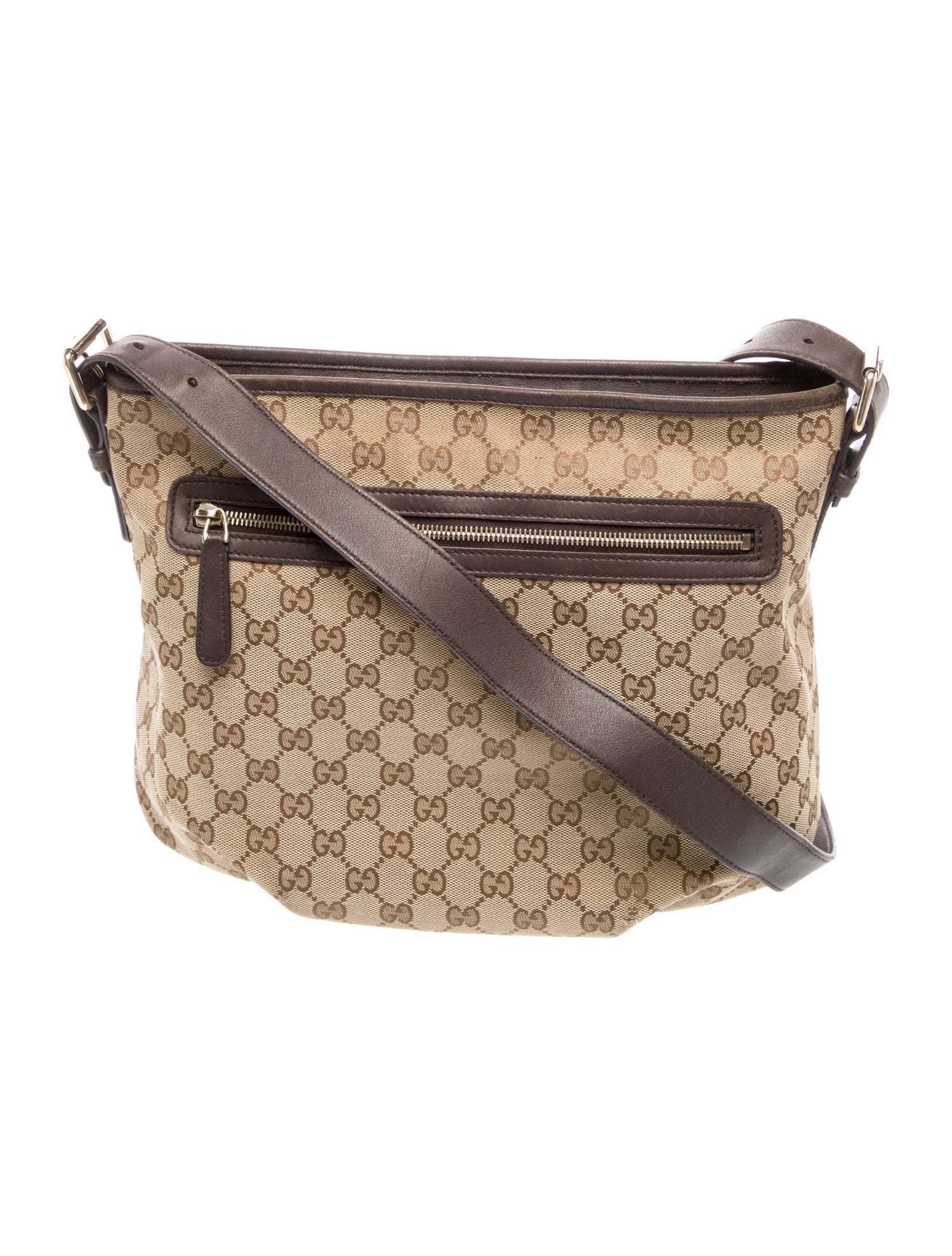 Gucci GG Canvas Messenger Bag