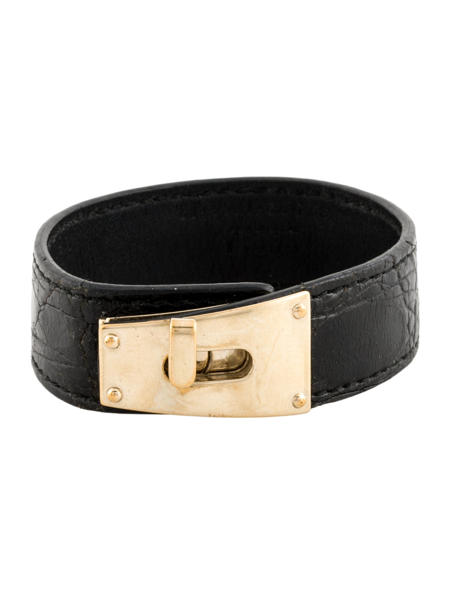 Gucci Leather Wrap Bracelet