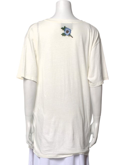 Gucci Graphic Print Scoop Neck T-Shirt