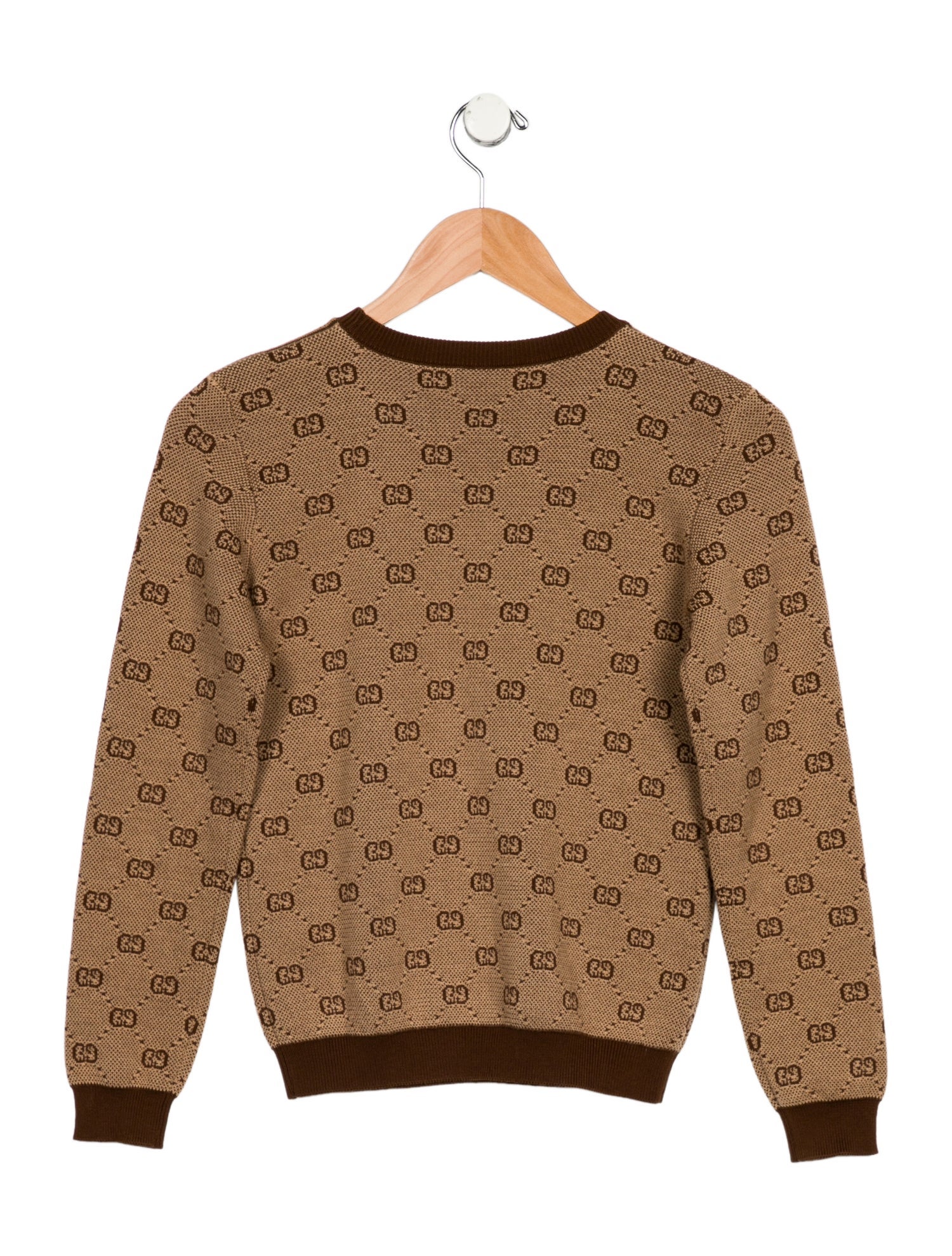 Gucci Boys' GG Printed Wool Sweater