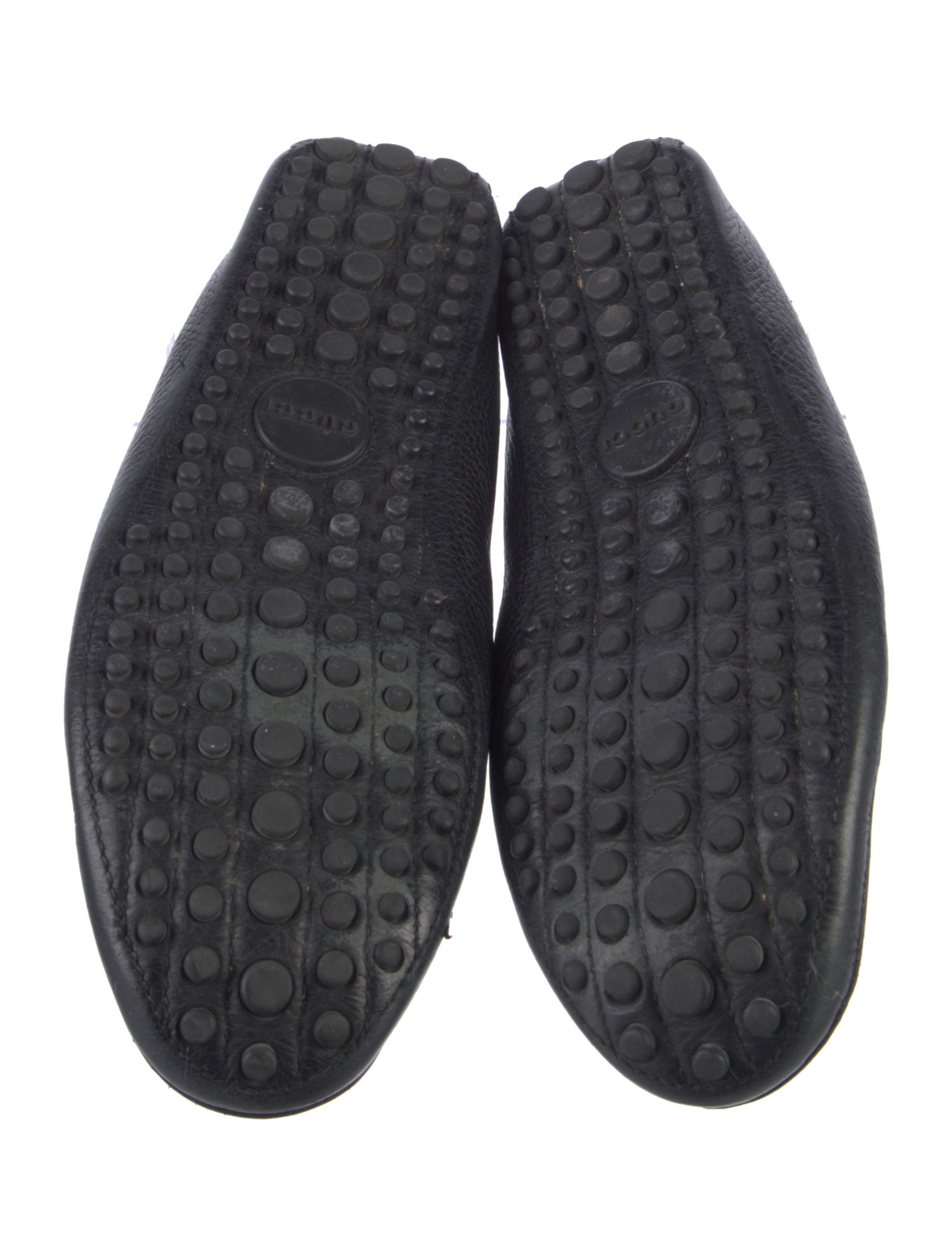 Gucci Horsebit Accent Leather Drivers