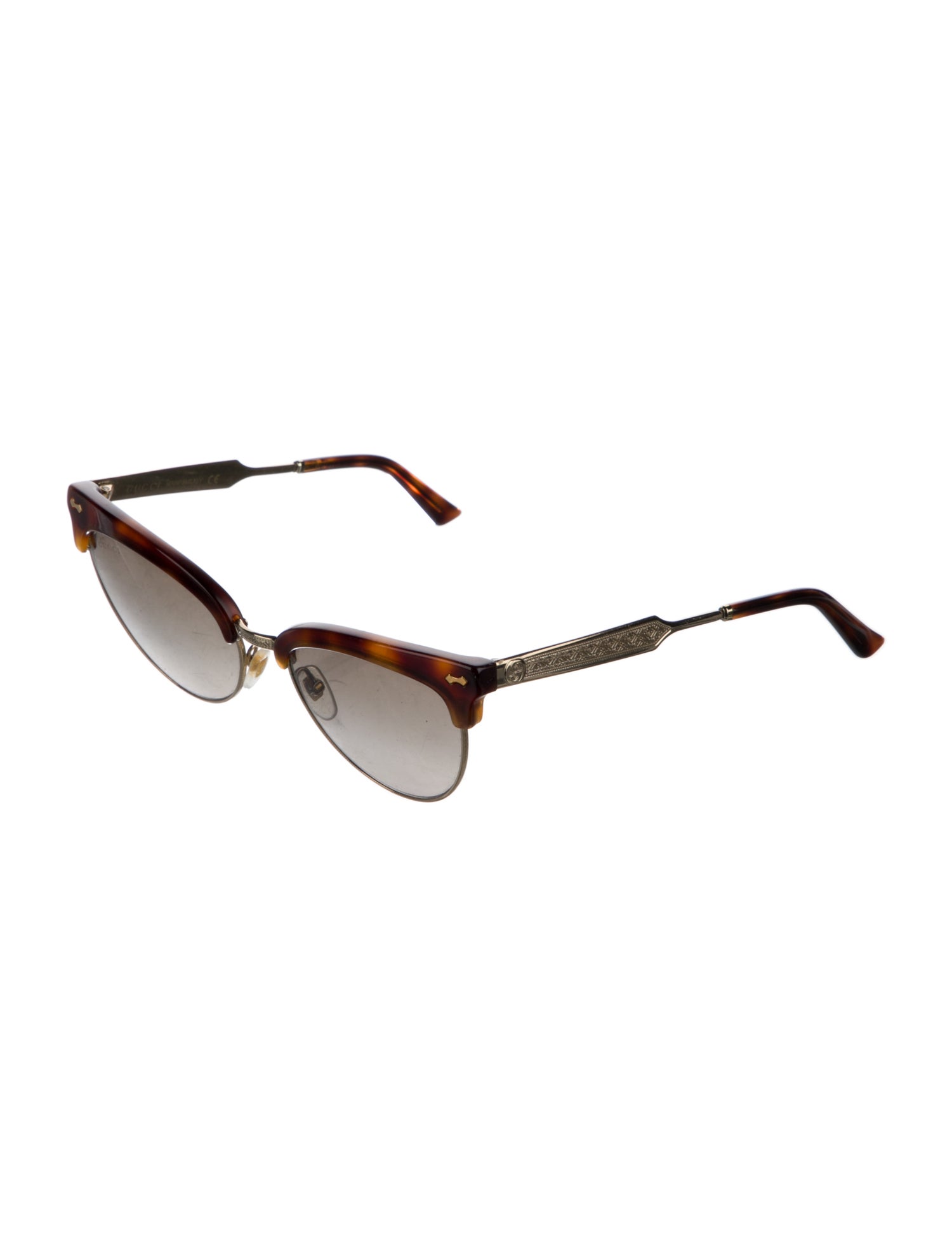 Gucci Interlocking G Logo Wayfarer Sunglasses