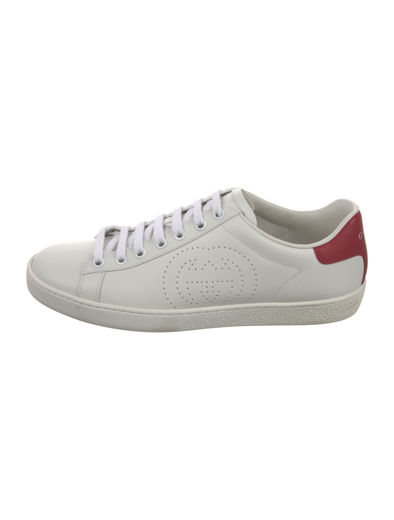 Gucci GG Logo Leather Sneakers