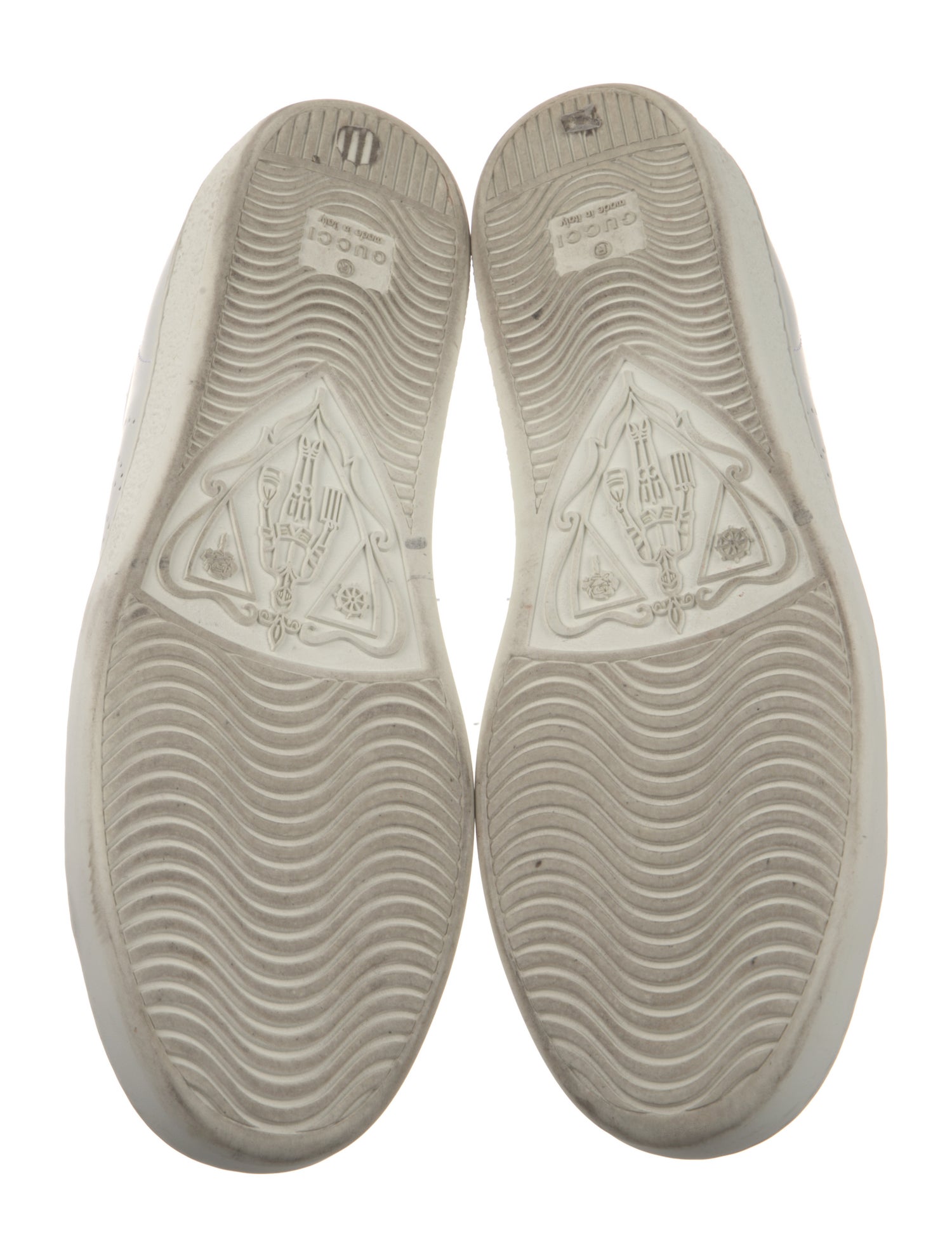 Gucci GG Logo Leather Sneakers