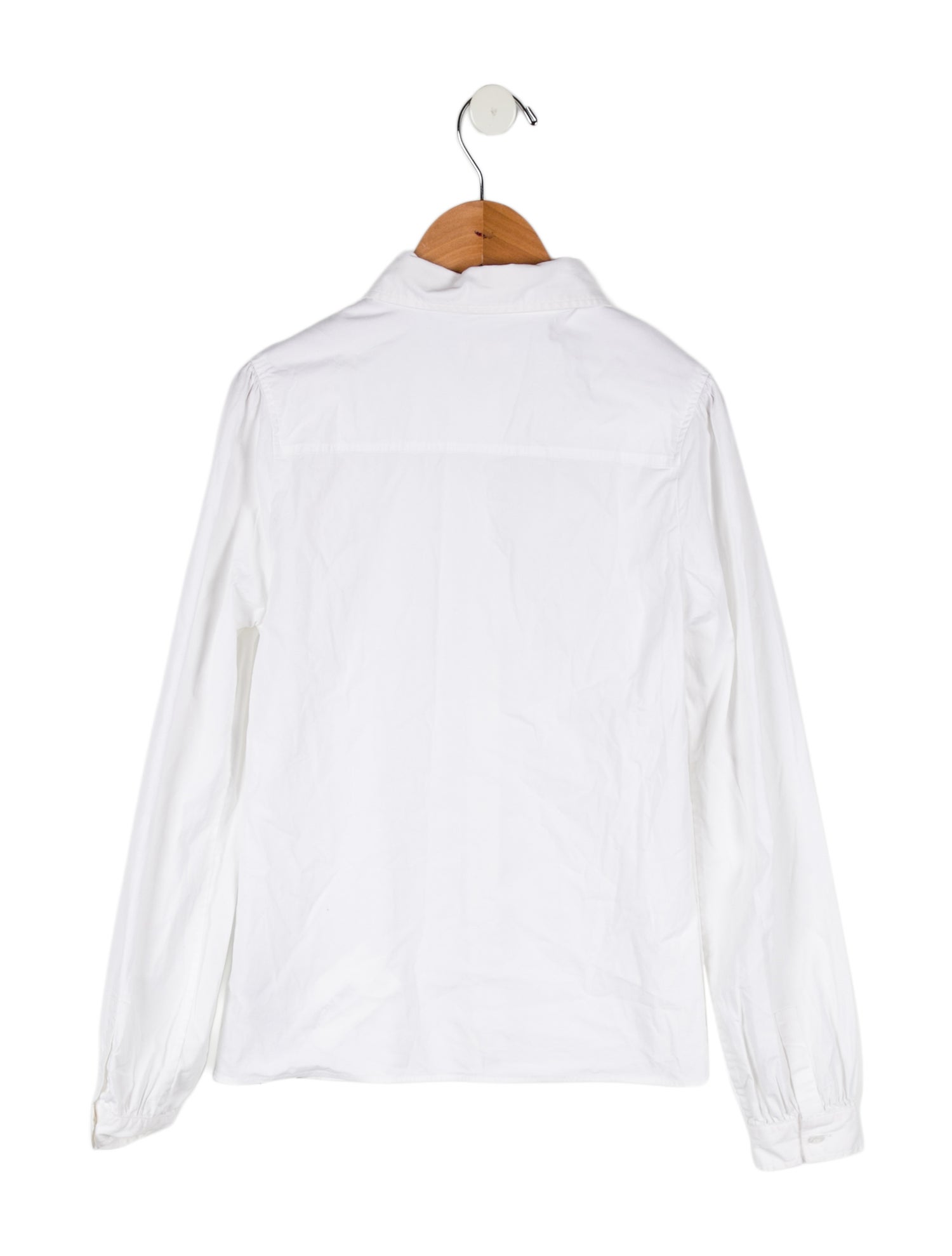 Gucci Kids' Solid Button Up Shirt