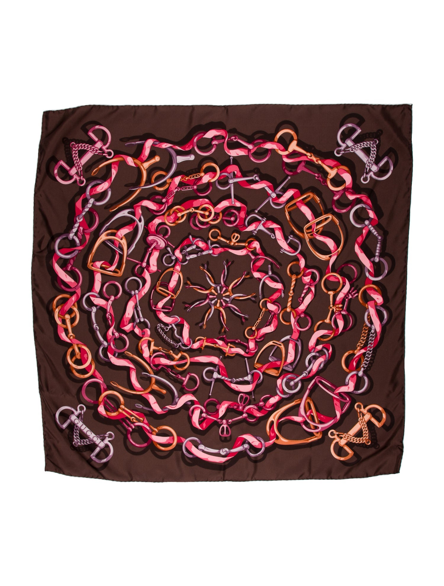 Gucci Silk Printed Scarf